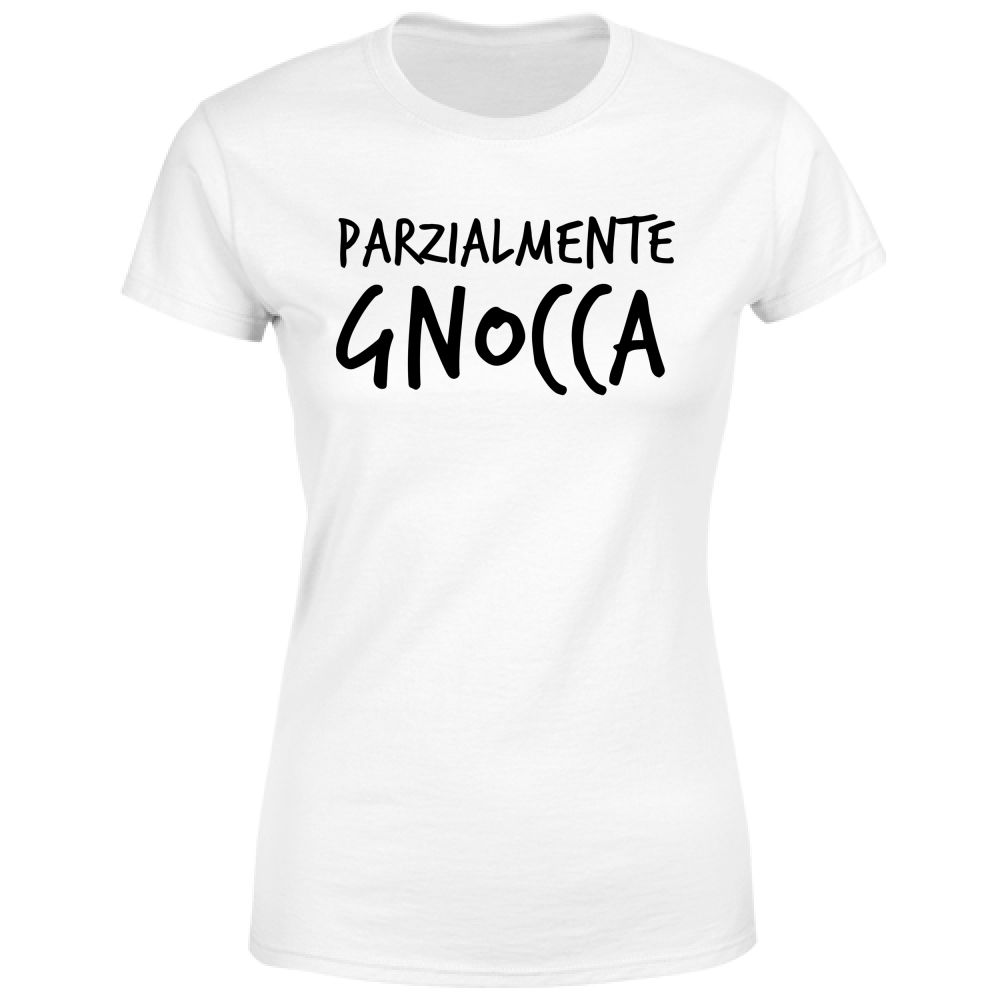 T-Shirt Donna Parzialmente - Scritte Divertenti - Chiara