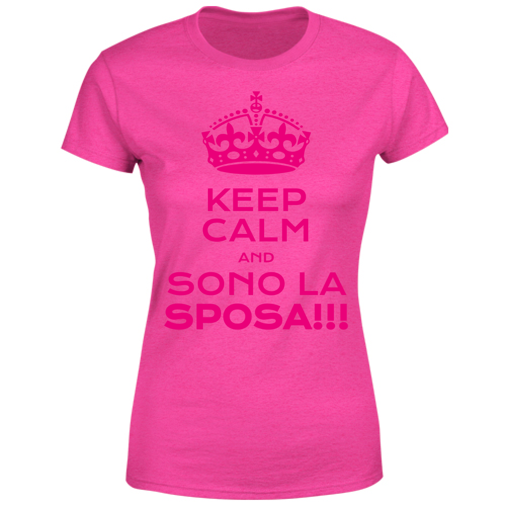 T-Shirt Donna Maglietta - Addio al Nubilato - KC sposa - scura