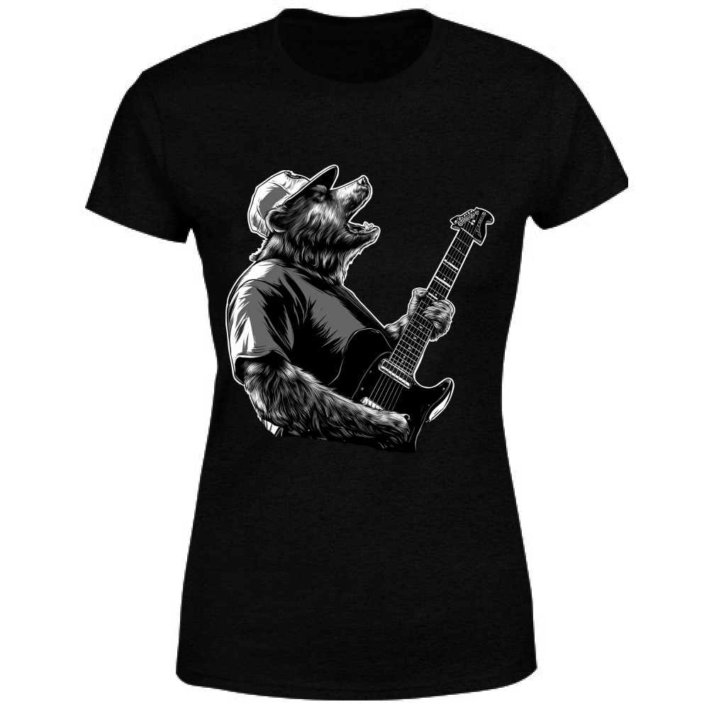 T-Shirt Donna Orso Rock