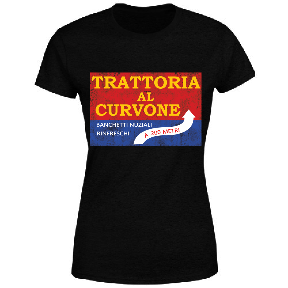 T-Shirt Donna Al Curvone