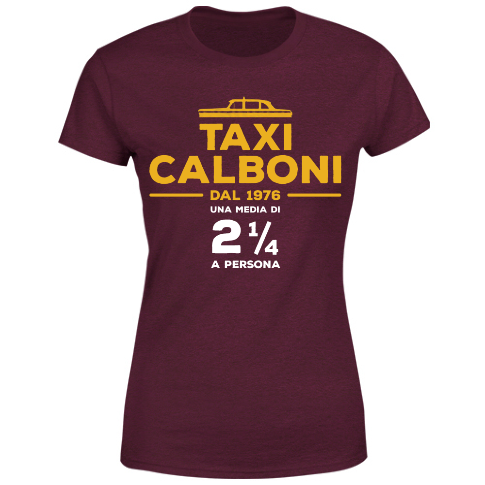 T-Shirt Donna Taxi Calboni