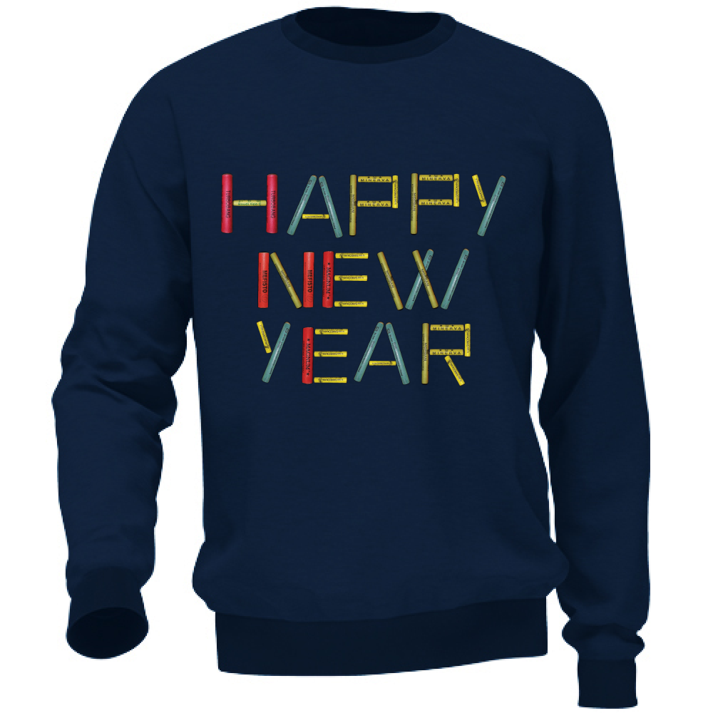 Felpa Unisex Happy New Year
