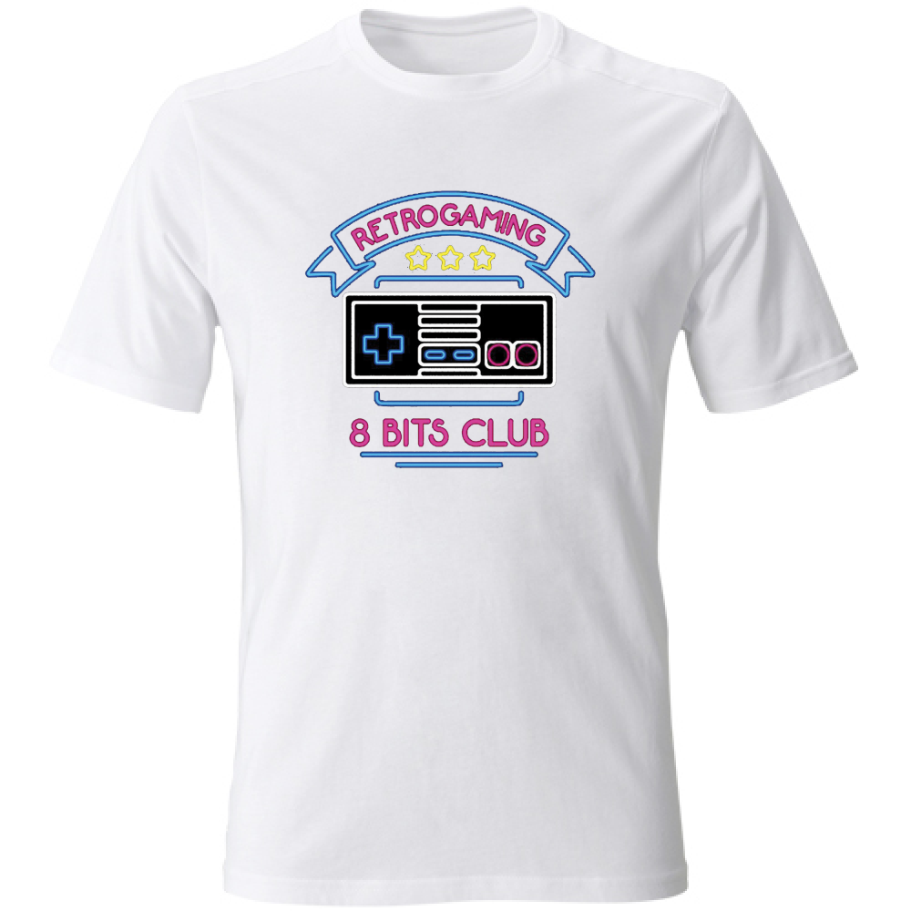 T-Shirt Unisex Large Retro Gaming