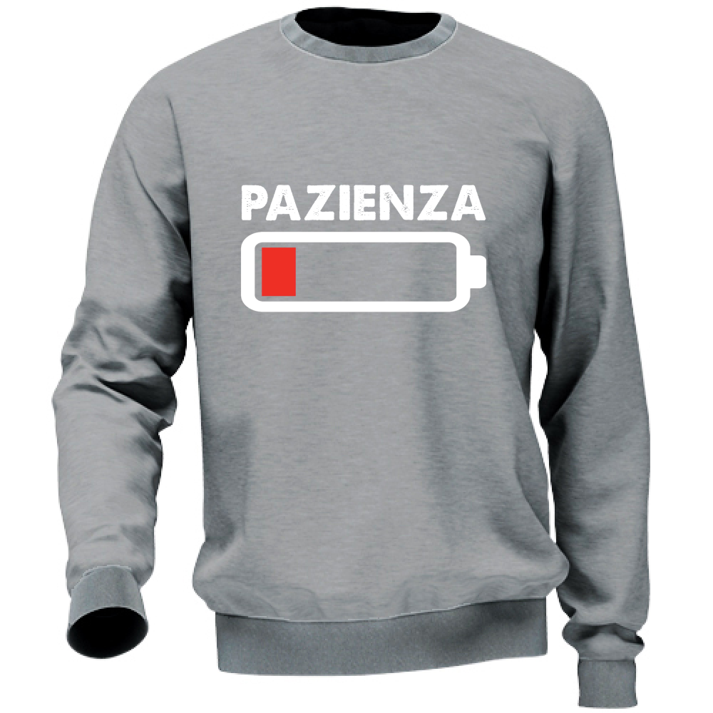 Felpa Unisex Pazienza