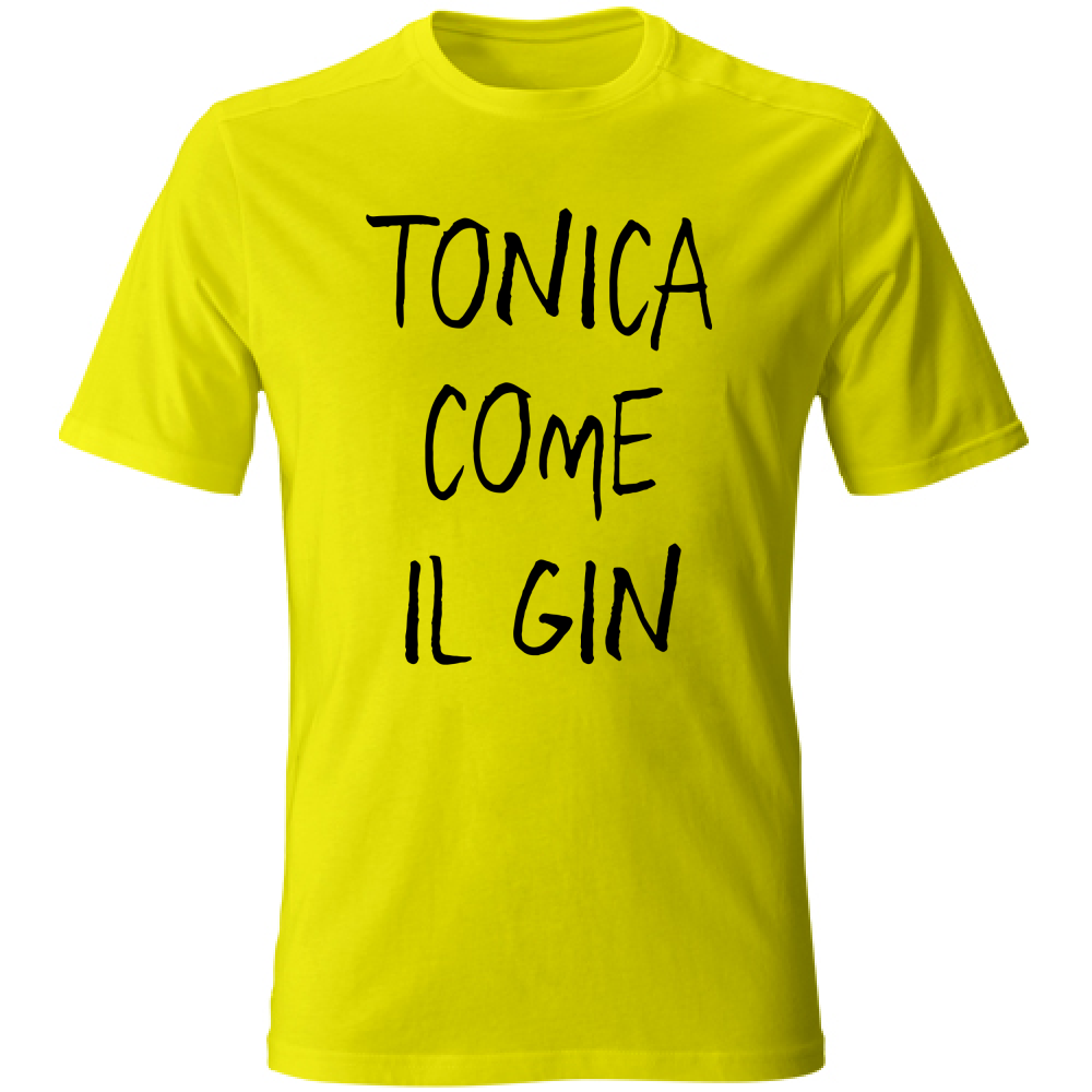 T-Shirt Unisex Tonica - Scritte Divertenti - Chiara