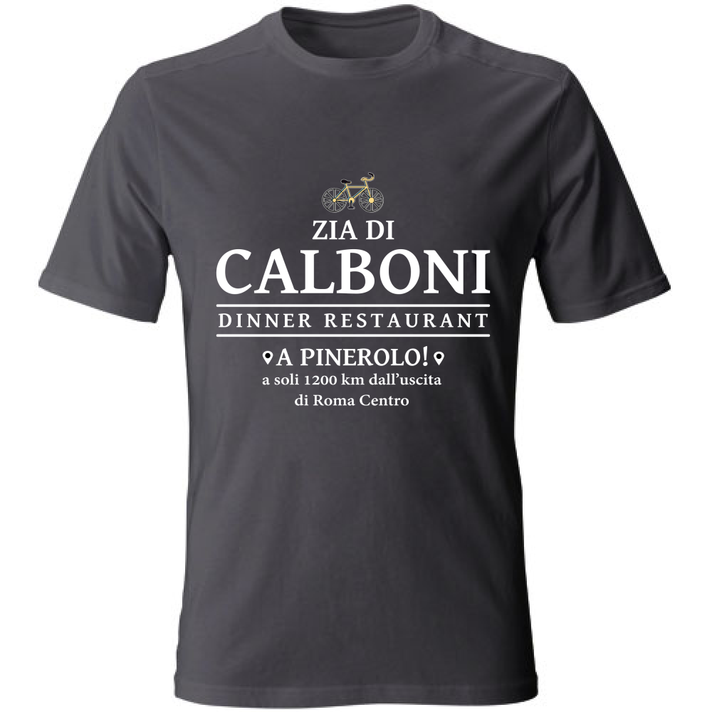 T-Shirt Unisex Zia di Calboni Restaurant