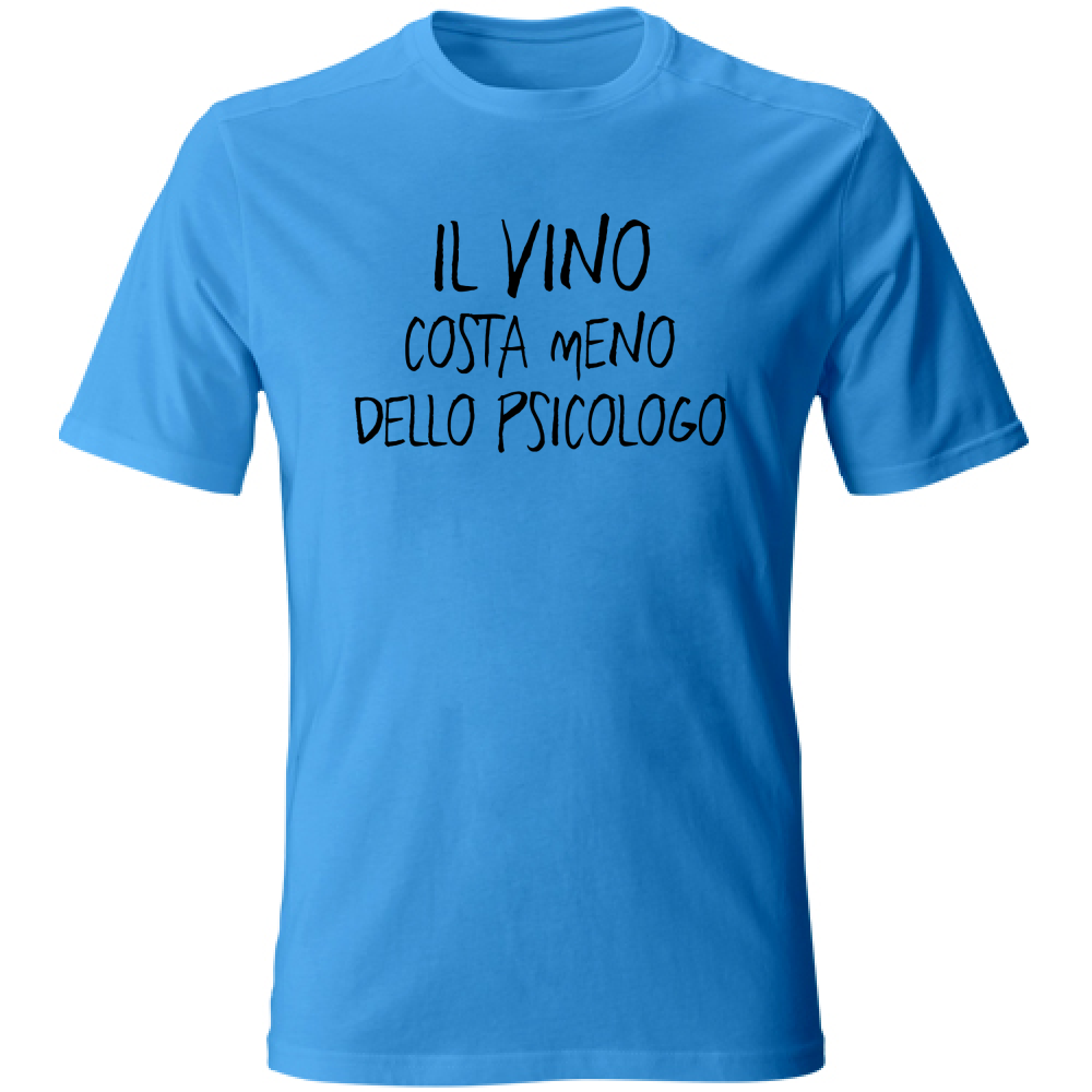 T-Shirt Unisex Psicologo - Scritte Divertenti - Chiara