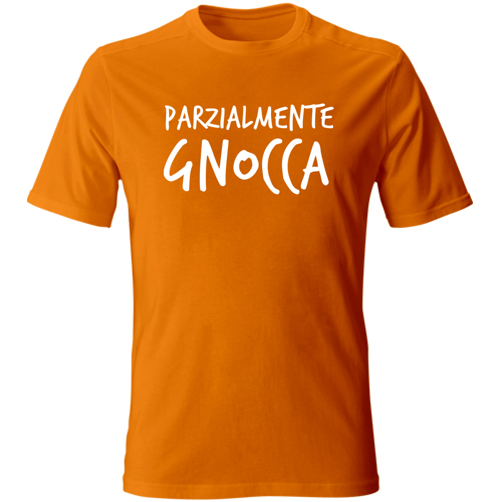 T-Shirt Unisex Parzialmente - Scritte Divertenti