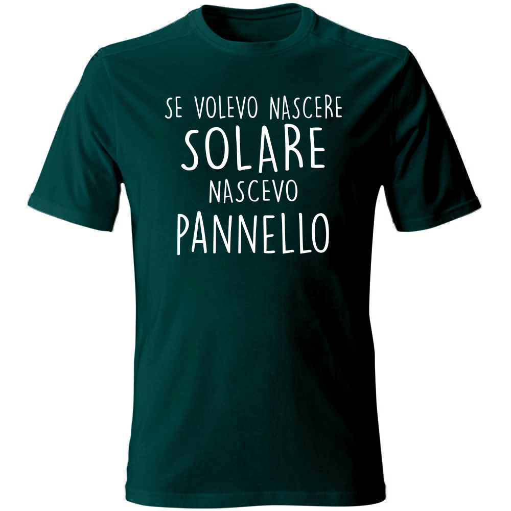 T-Shirt Unisex Solare - Scritte Divertenti