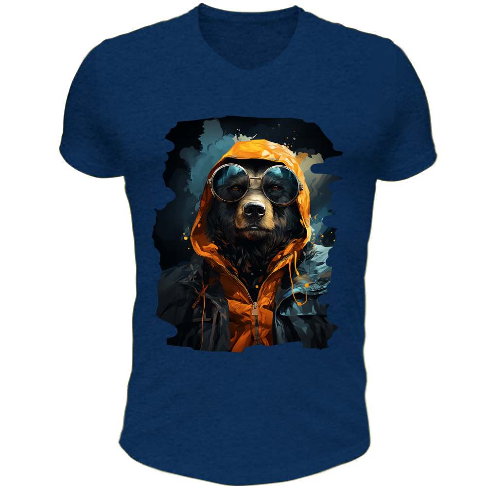 T-Shirt Unisex Scollo V Bear from Miami