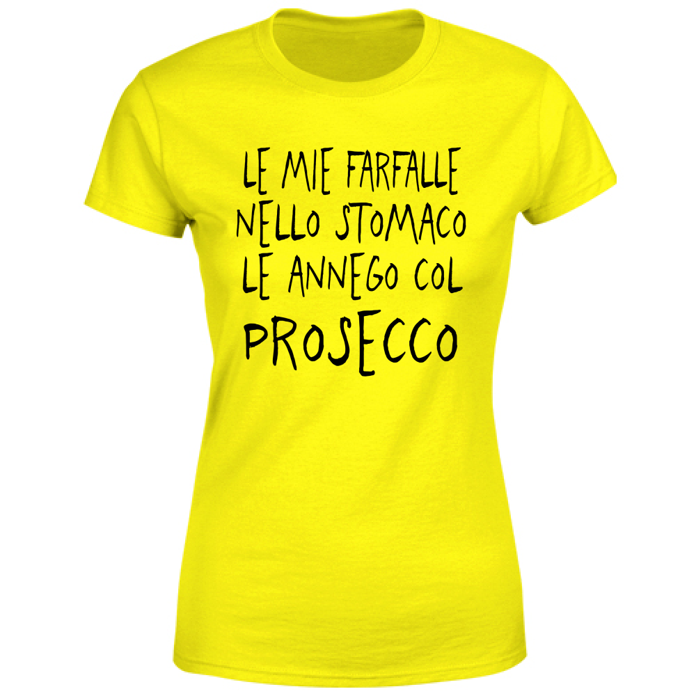 T-Shirt Donna Le mie farfalle - Scritte Divertenti - Chiara