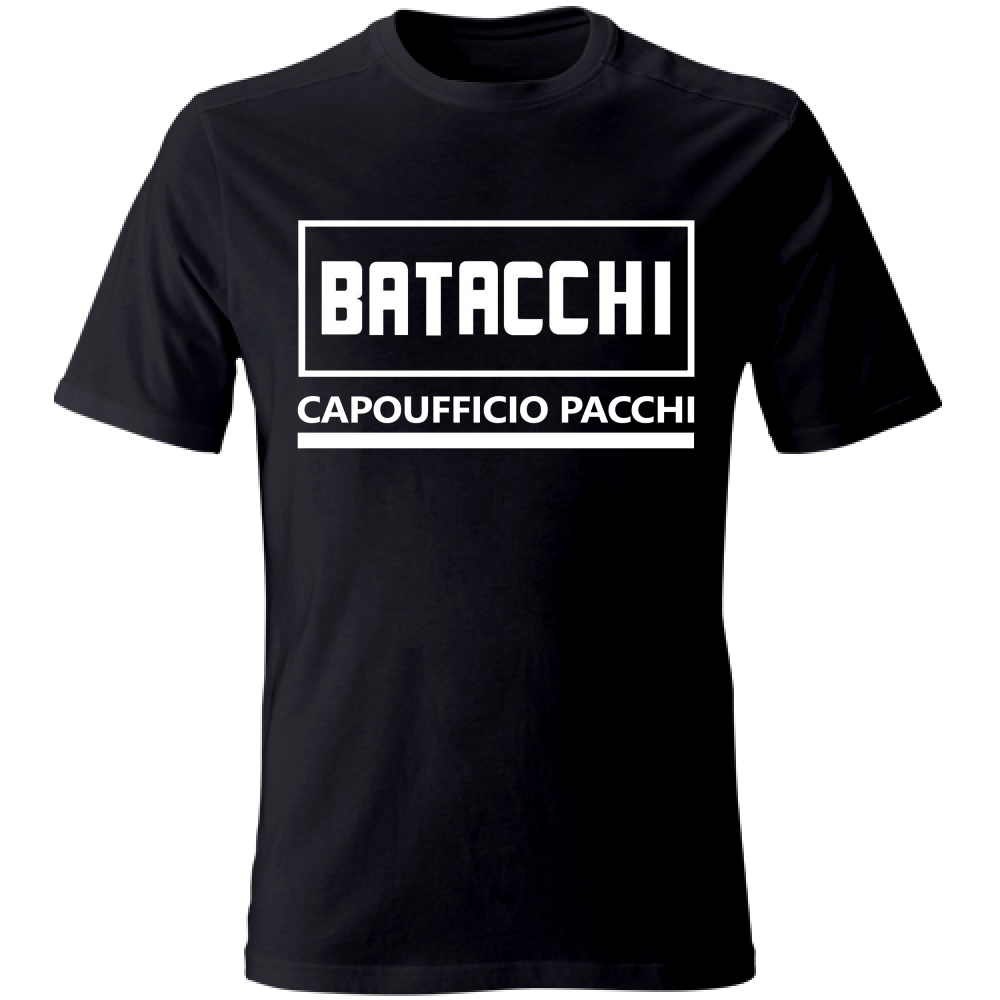 T-Shirt Unisex Batacchi Capoufficio Pacchi