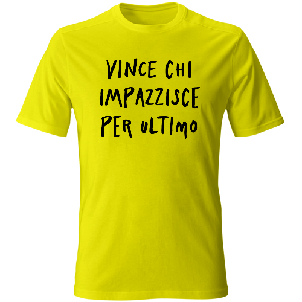 T-Shirt Unisex Vince - Scritte Divertenti - Chiara