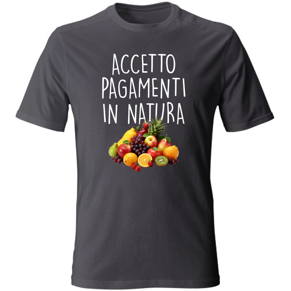 T-Shirt Unisex Large In natura - Scritte Divertenti