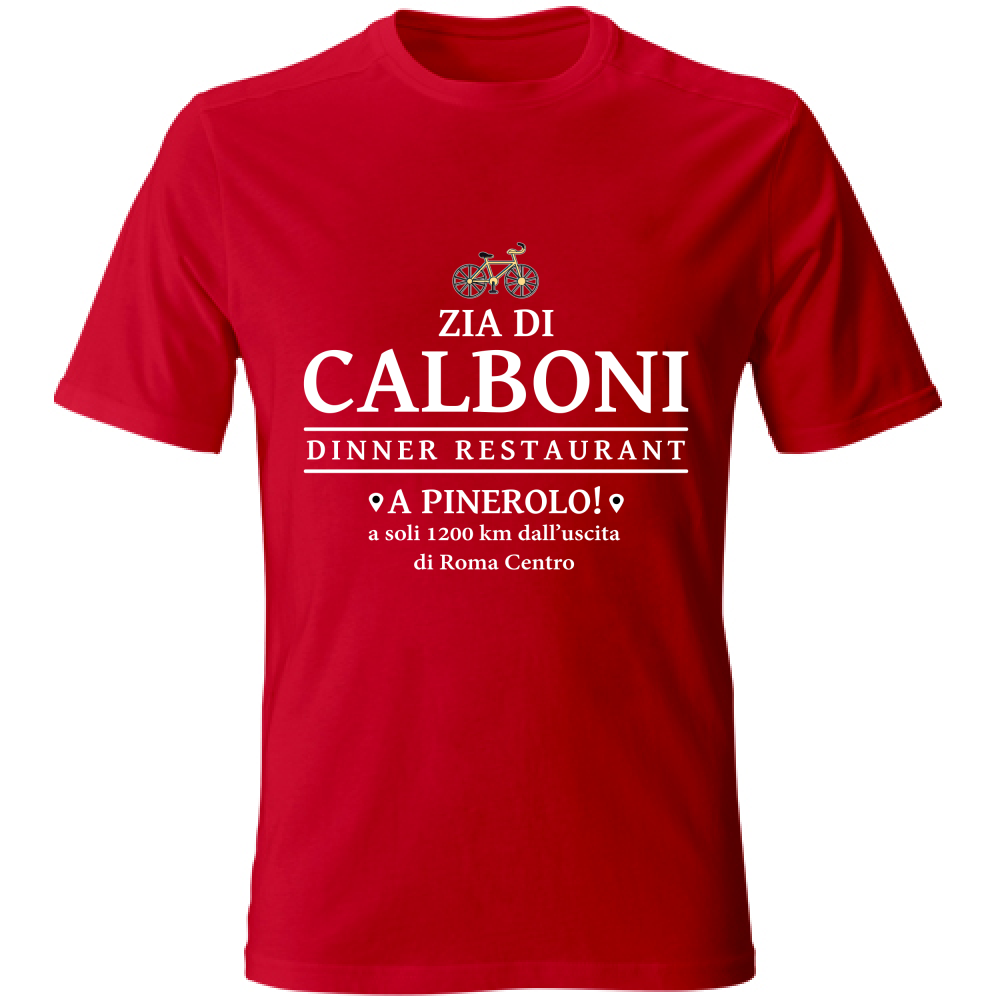 T-Shirt Unisex Zia di Calboni Restaurant