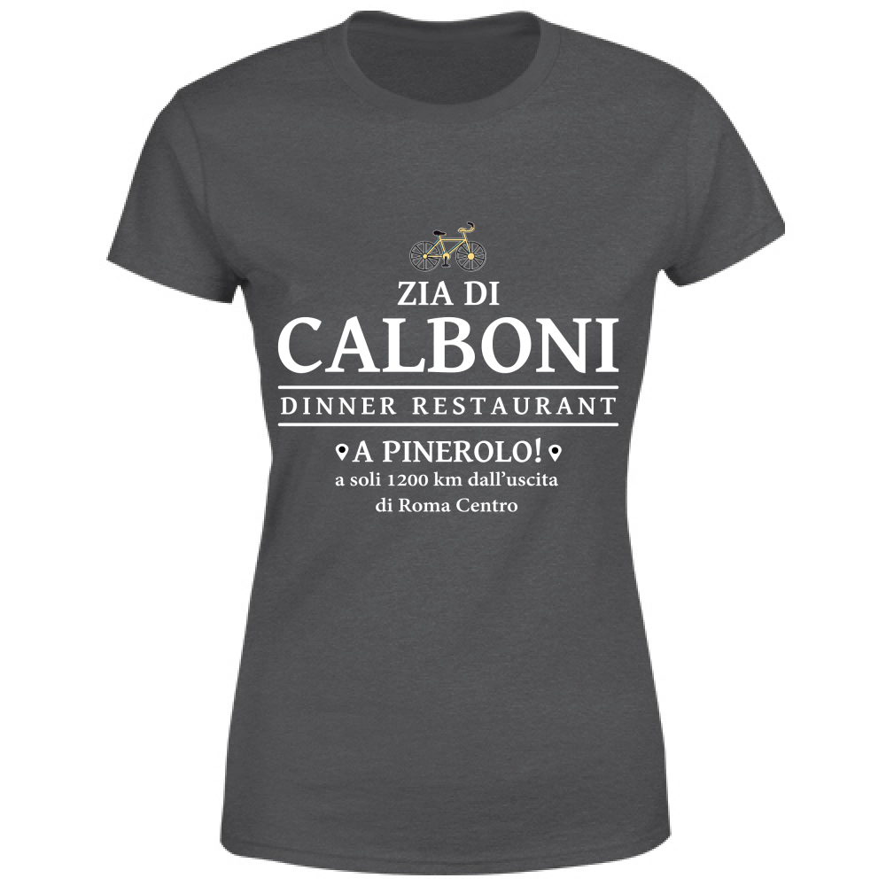 T-Shirt Donna Zia di Calboni Restaurant