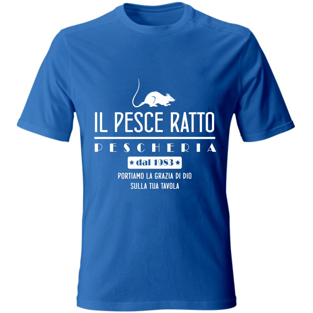 T-Shirt Unisex Pescheria Il Pesce Ratto