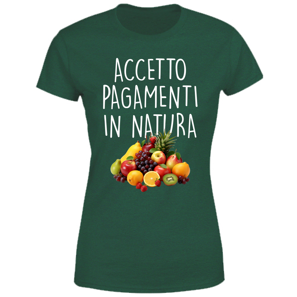 T-Shirt Donna In natura - Scritte Divertenti