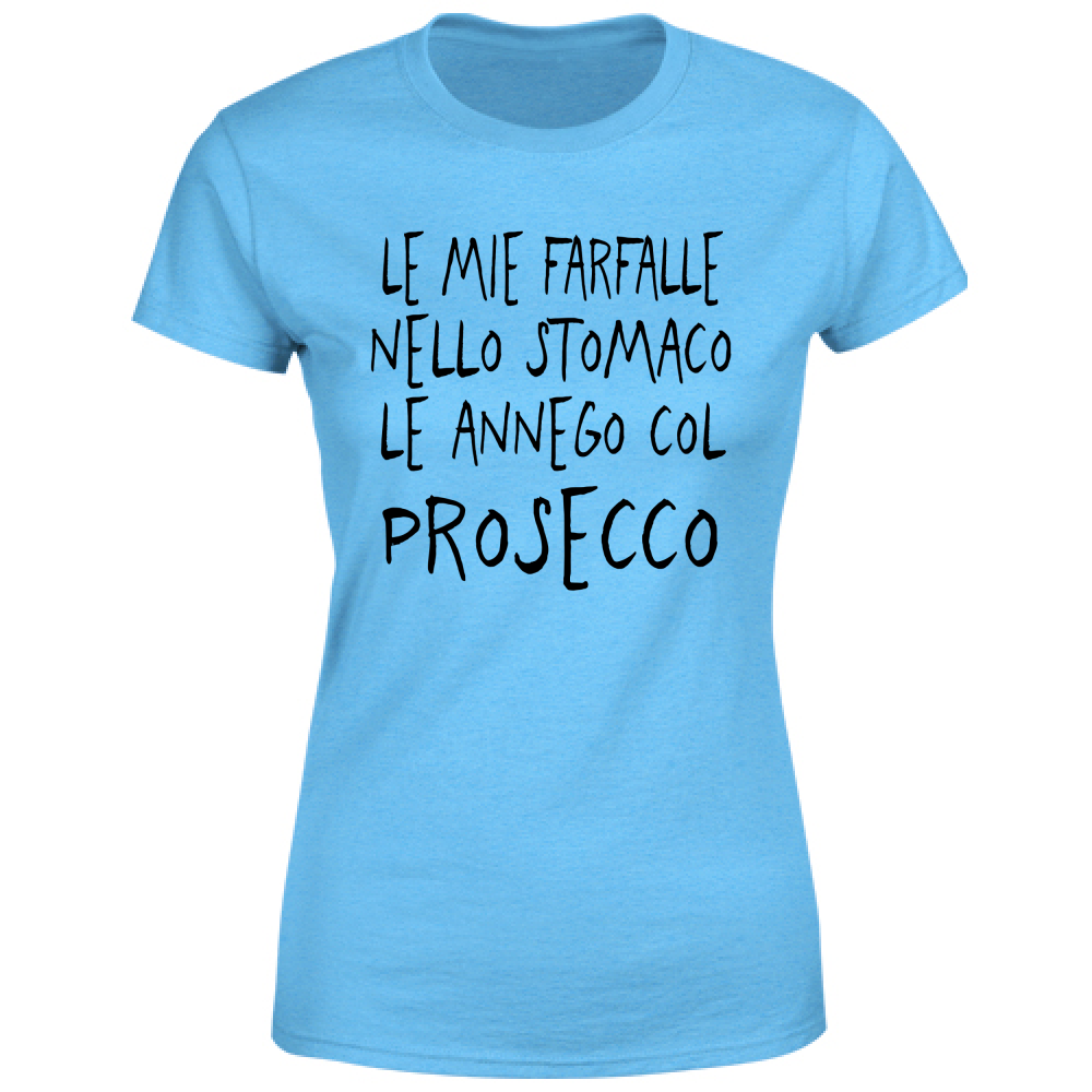 T-Shirt Donna Le mie farfalle - Scritte Divertenti - Chiara