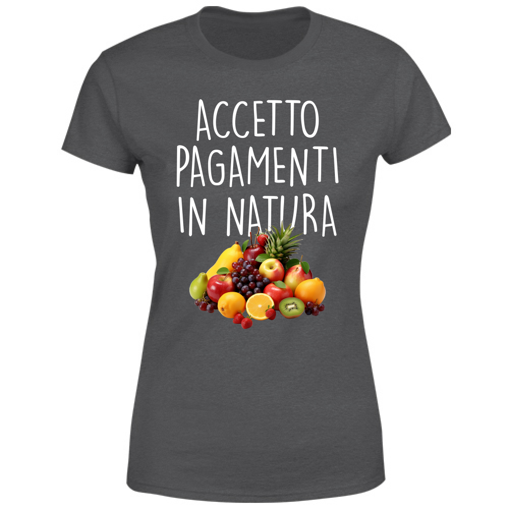 T-Shirt Donna In natura - Scritte Divertenti