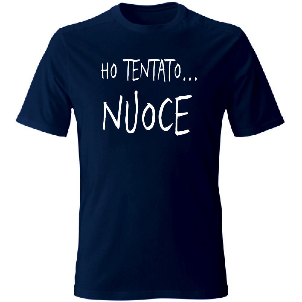 T-Shirt Unisex Ho tentato - Scritte Divertenti