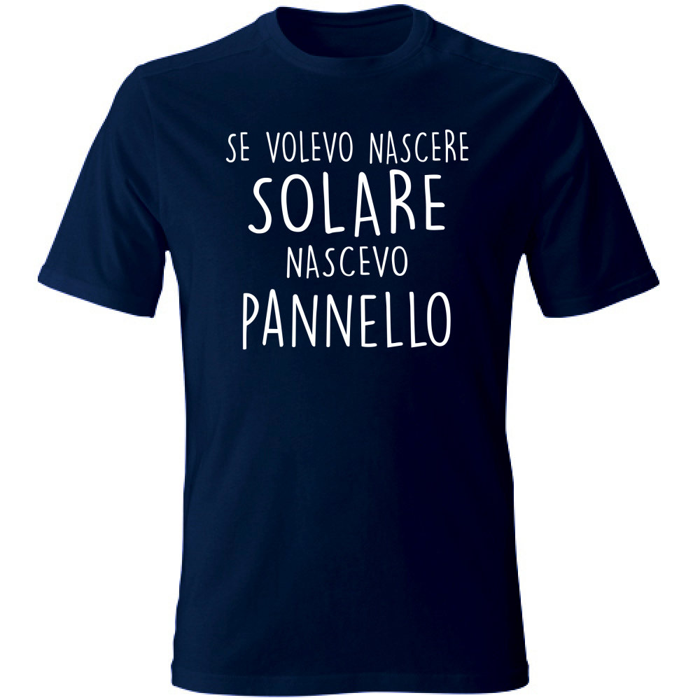 T-Shirt Unisex Solare - Scritte Divertenti