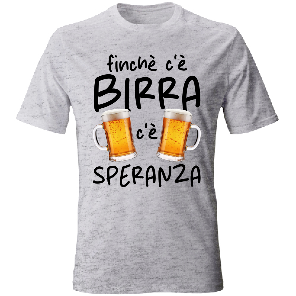 T-Shirt Unisex Speranza - Scritte Divertenti - Chiara