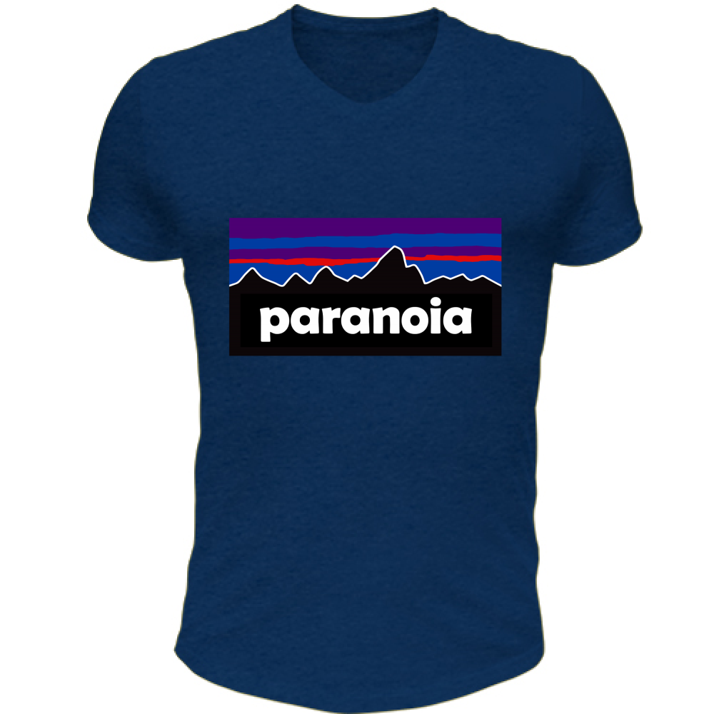 T-Shirt Unisex Scollo V Paranoia