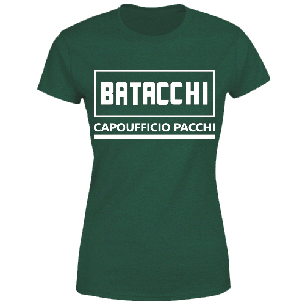 T-Shirt Donna Batacchi Capoufficio Pacchi