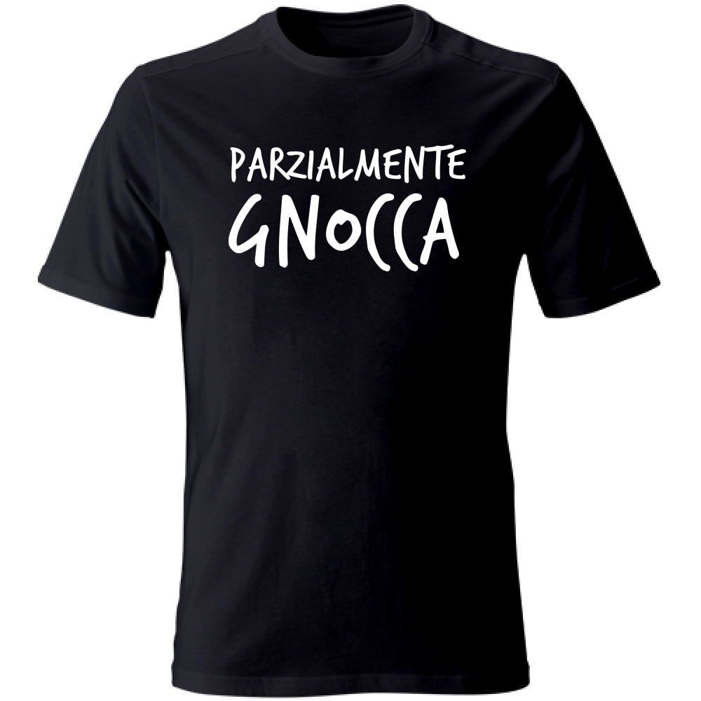 T-Shirt Unisex Parzialmente - Scritte Divertenti