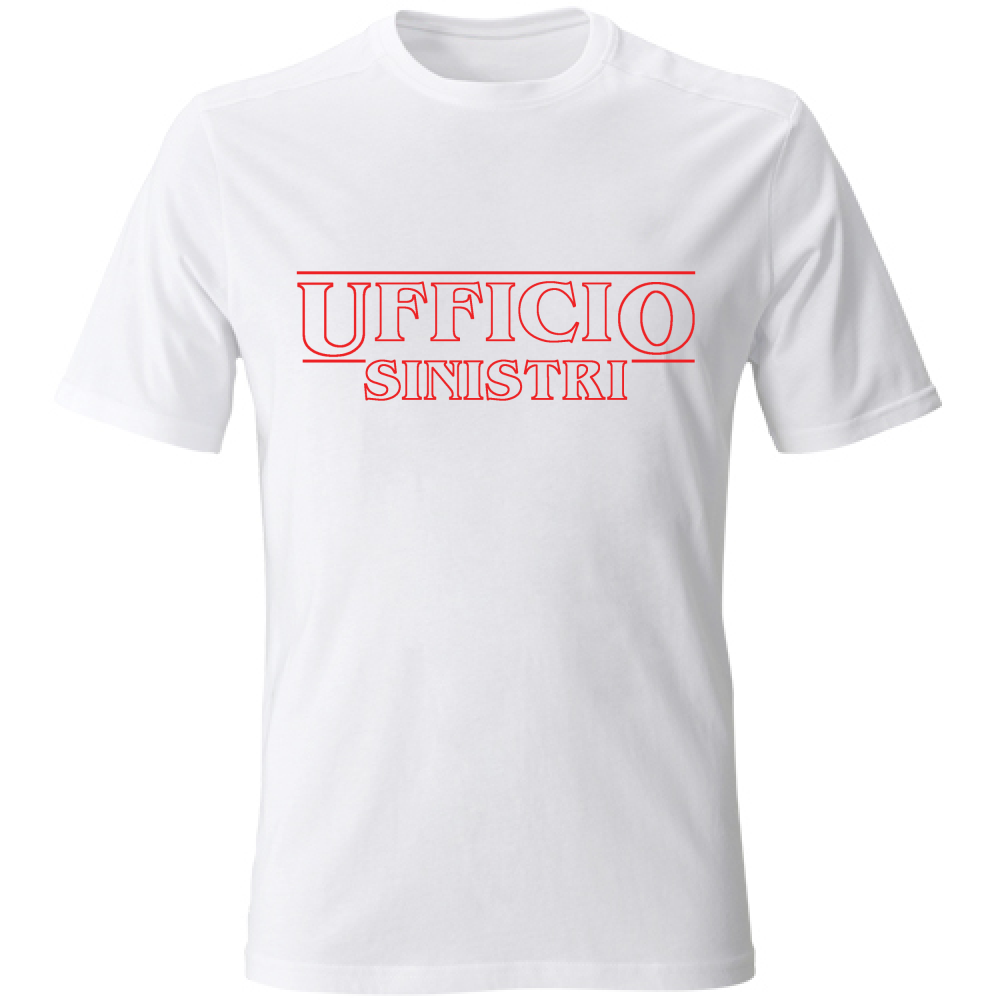 T-Shirt Unisex Strange Ufficio Sinistri