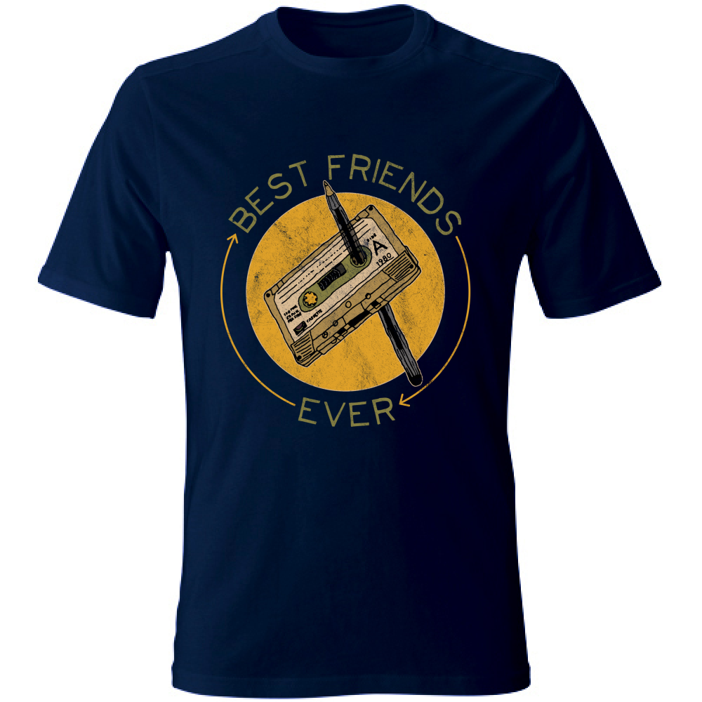 T-Shirt Unisex Large Best Friends