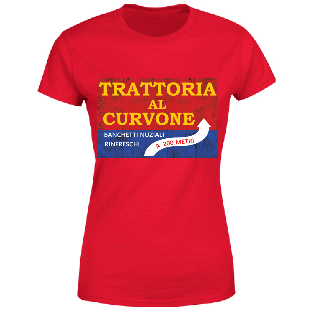 T-Shirt Donna Al Curvone