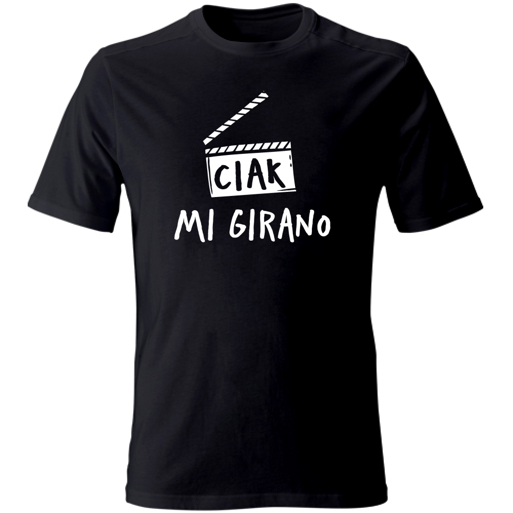 T-Shirt Unisex Large Ciaaak - Scritte Divertenti