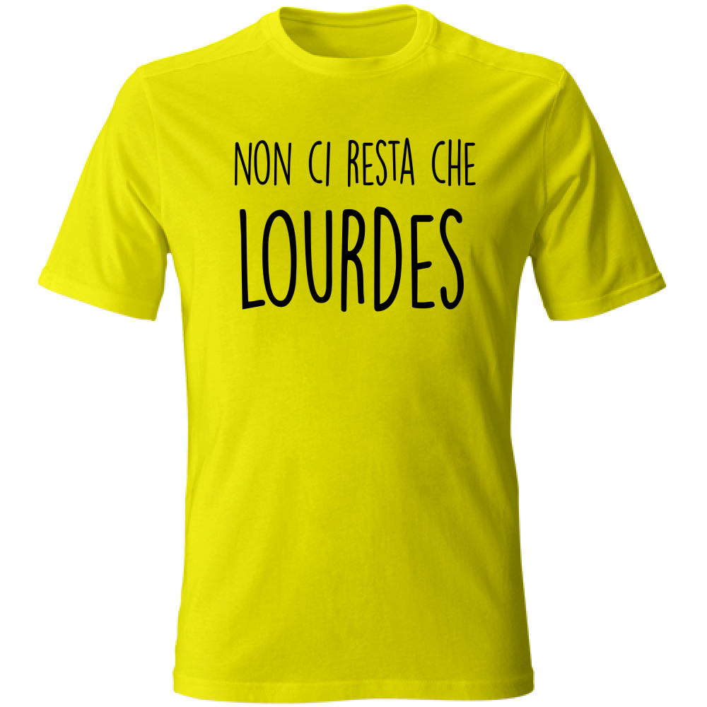 T-Shirt Unisex Lurdes - Scritte Divertenti - Chiara