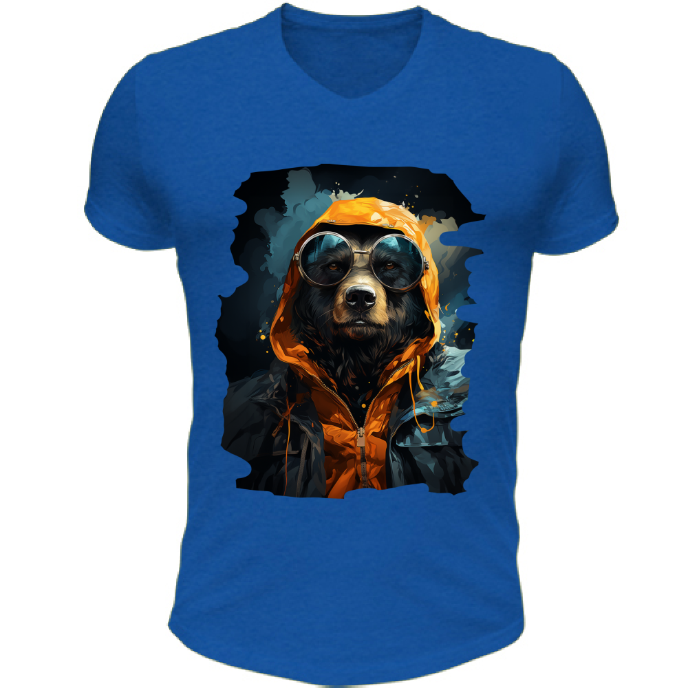 T-Shirt Unisex Scollo V Bear from Miami
