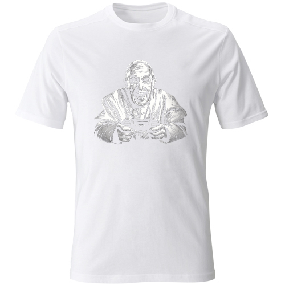 T-Shirt Unisex Large Papa Gamer