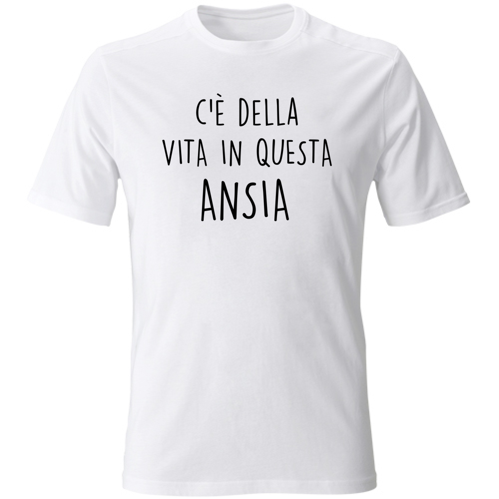 T-Shirt Unisex Della vita - Scritte Divertenti - Chiara