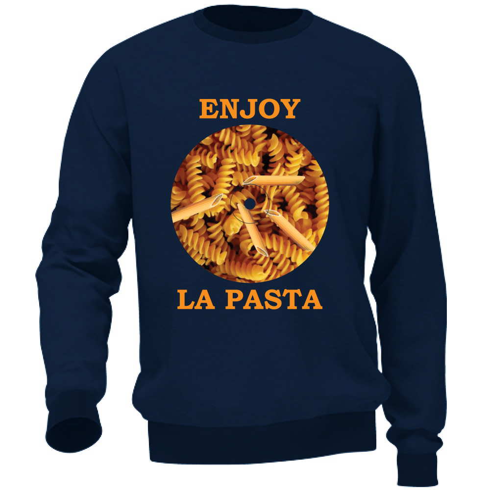 Felpa Unisex Enjoy La Pasta