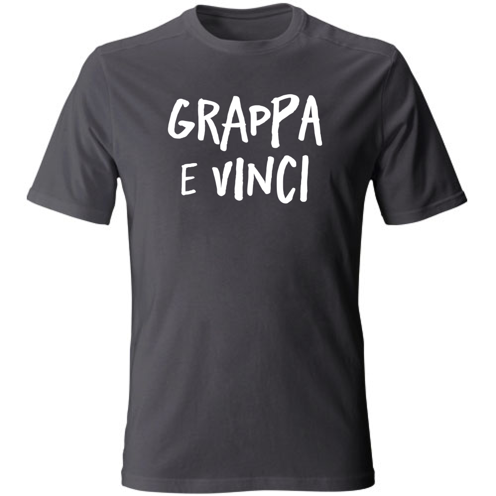 T-Shirt Unisex Large ...e vinci - Scritte Divertenti