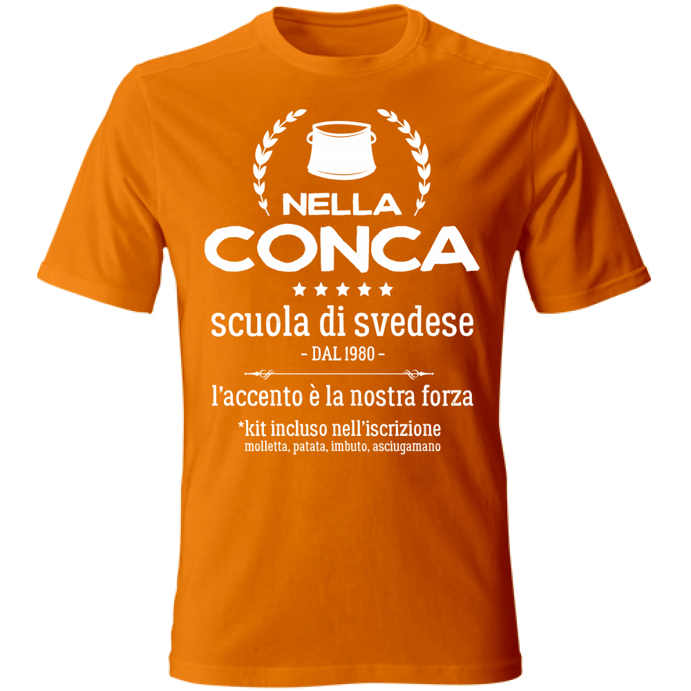 T-Shirt Unisex Nella Conca