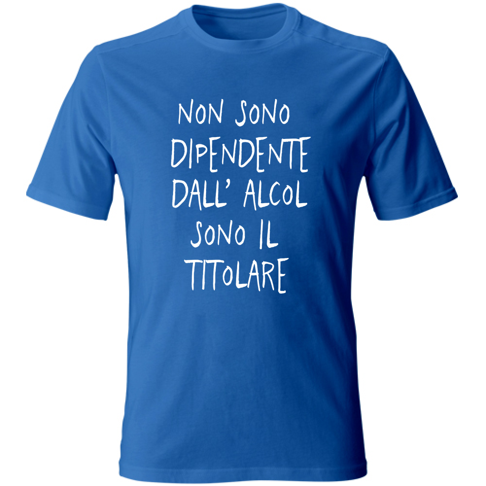 T-Shirt Unisex Il titolare - Scritte Divertenti