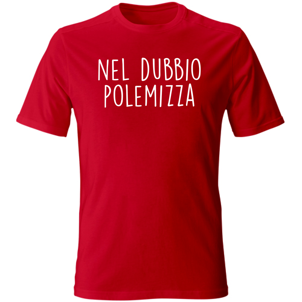 T-Shirt Unisex Nel dubbio - Scritte Divertenti