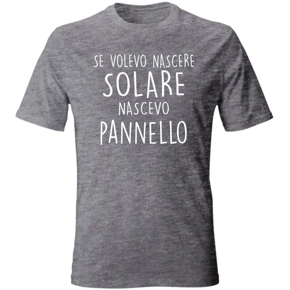 T-Shirt Unisex Solare - Scritte Divertenti