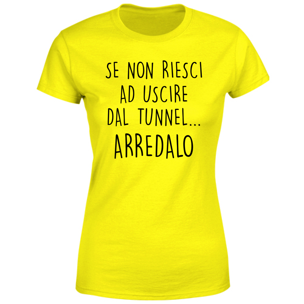 T-Shirt Donna Tunnel - Scritte Divertenti - Chiara