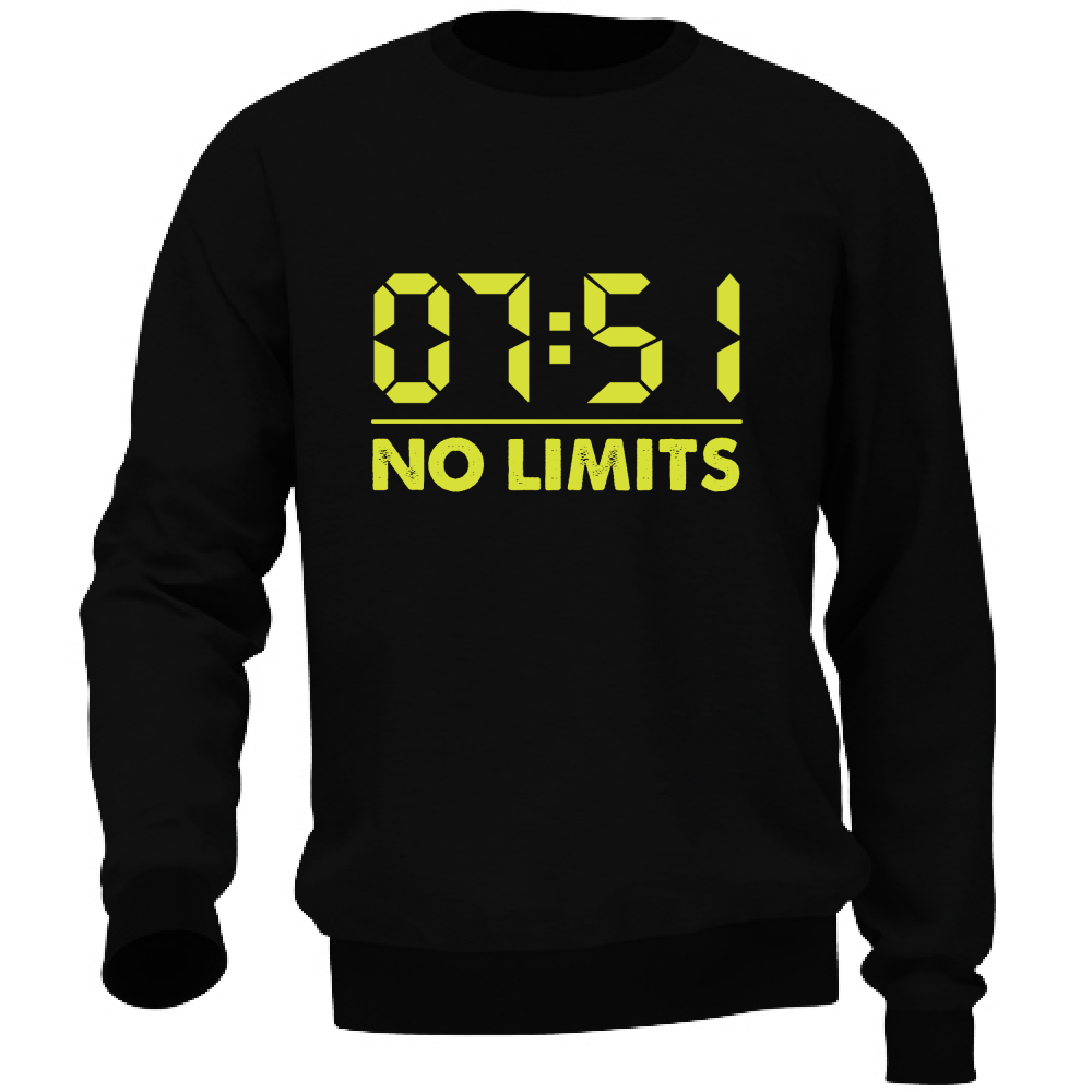 Felpa Unisex 7:51 no limits