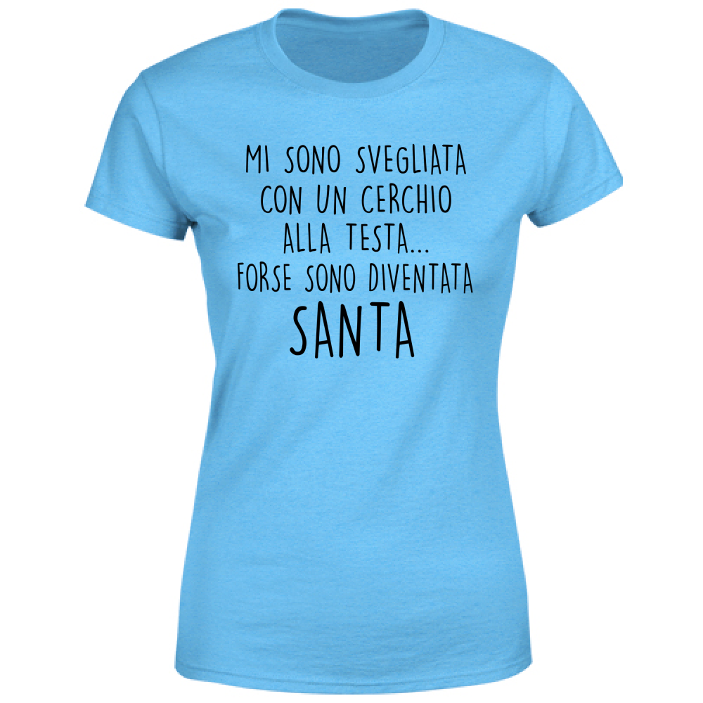 T-Shirt Donna Cerchio alla testa - Scritte Divertenti - Chiara