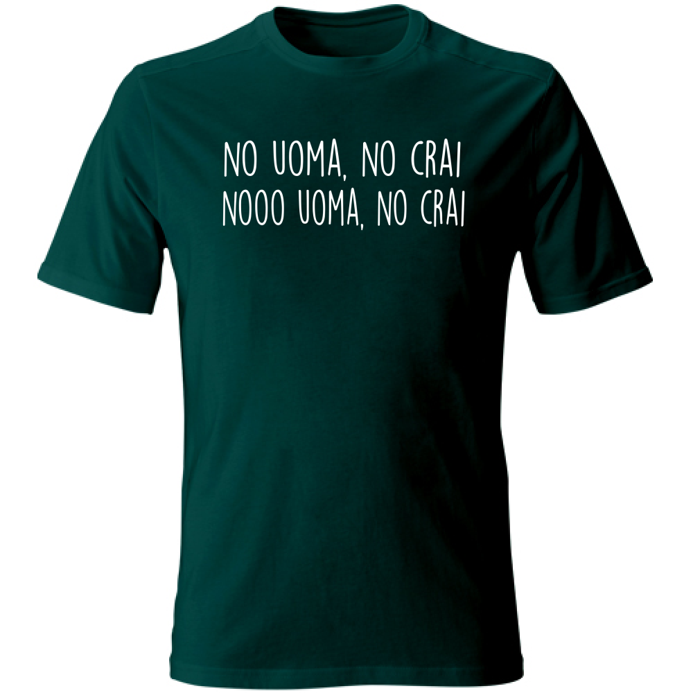 T-Shirt Unisex No uoma, no crai