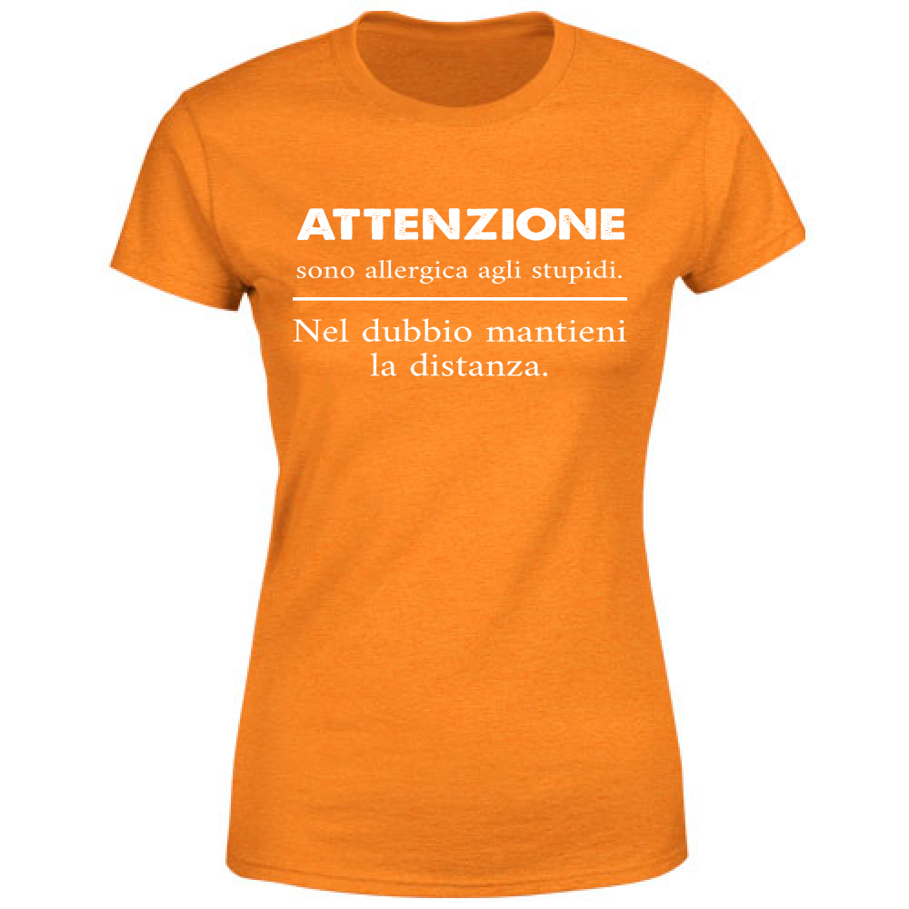 T-Shirt Donna Nel dubbio