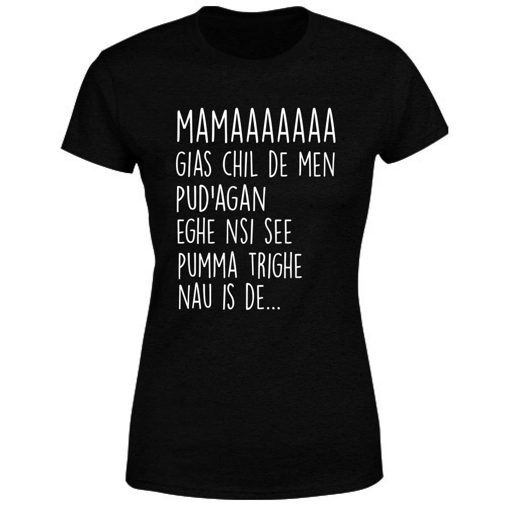 T-Shirt Donna Mamaaa